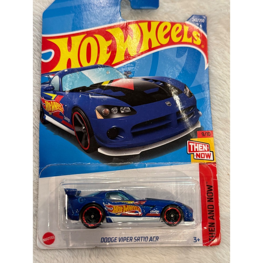 Hot Wheels Dodge Viper SRT10 ACR Blue 2022 Then and Now 9/10 242/250 Mattel‎